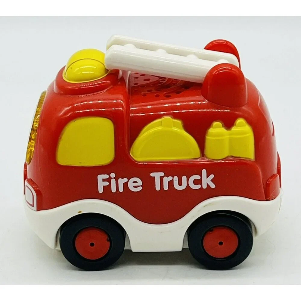 Vtech Go Go Smart Wheels Police Car Fire Truck Light and Sound‎
